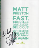 Fast, Fresh and Unbelievably Delicious - Matt Preston *Signed* - BCOO - BOO032