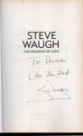 The Meaning of Luck - Steve Waugh *Signed* - BBIO - BOO005