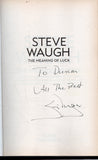 The Meaning of Luck - Steve Waugh *Signed* - BBIO - BOO005