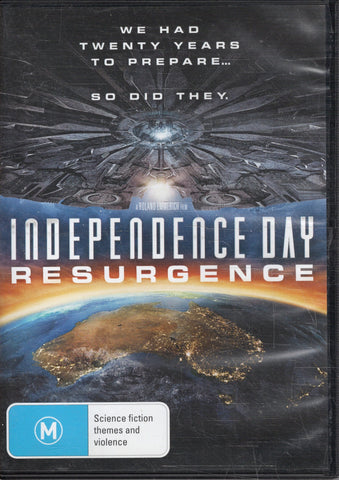 DVD - Independence Day: Resurgence - M - DVDAC - DVD005