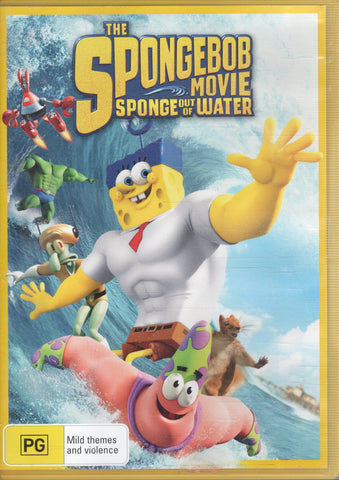 DVD - The Spongebob Movie: Sponge Out of Water - PG - DVDKF - DVD005