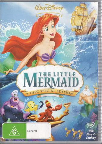 DVD - The Little Mermaid - G - DVDKF - DVD005
