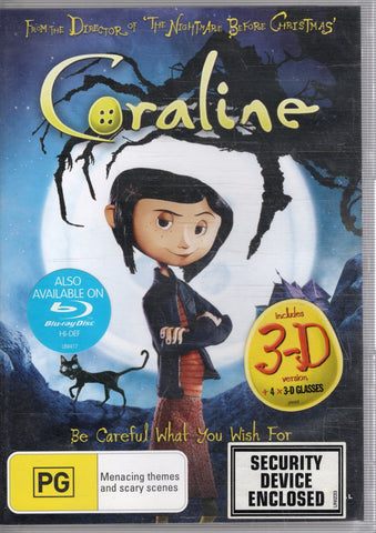 DVD - Coraline - PG - DVDKF - DVD005