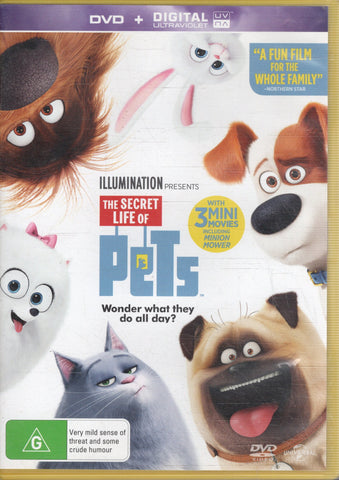 DVD - The Secret Life of Pets - G - DVDKF - DVD005
