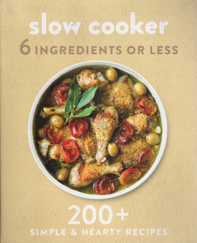 Slow Cooker: 6 Ingredients or Less - BCOO - BOO026