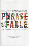 Brewer's Dictionary of Phrase & Fable 20th Edition - Susie Dent - BREF - BOO028
