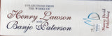 Collections from the Works of Henry Lawson and Banjo Patterson *New* - BCLA - BHIS - BAUT - BOO032