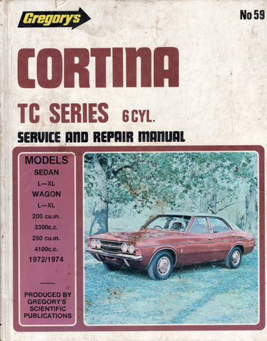 Cortina TC Series Service and Repair Manual - Gregory's - BREF2811 - BOO
