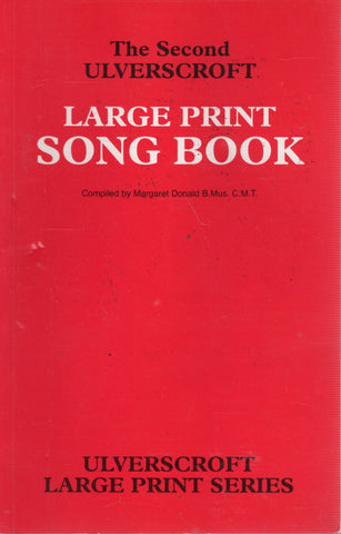 Large Print Song Book - Margaret Donald - BMUS2816 - BOO