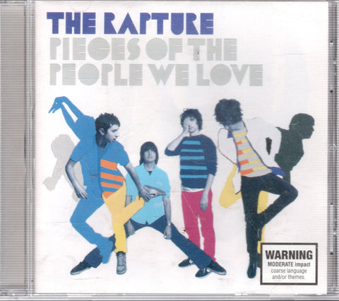 CD - The Rapture: Pieces of the People we Love - CD397 DVDMU - GEE