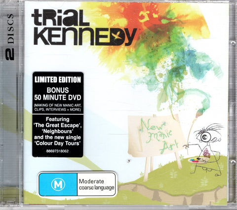 CD - Trial Kennedy: New Manic Art - CD403 DVDMU - GEE