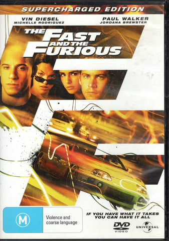 DVD - The Fast and the Furious - M - DVDAC839 - GEE