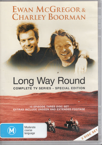 DVD - Long Way Round - Complete TV Series - M - DVDBX851 - GEE