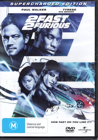 DVD - 2 Fast 2 Furious - M - DVDAC856 - GEE