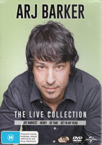DVD - Arj Barker: The Live Collection *New* - M - DVDBX875 - GEE