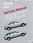 Audi A4 1996 > 2001 Service Manual - BREF3274 - BOO