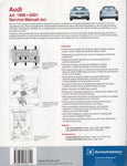 Audi A4 1996 > 2001 Service Manual - BREF3274 - BOO