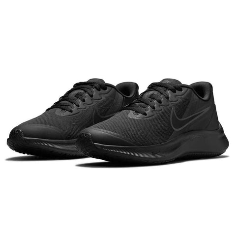 Nike Star Runner 3 Grade School Unisex Shoes Black DA2776-001 NKS4