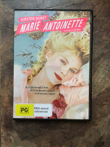 DVD - Marie Antoinette - PG - DVDRO434 - GEE