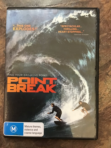 DVD - Point Break - MA15+ - DVDAC36 - GEE
