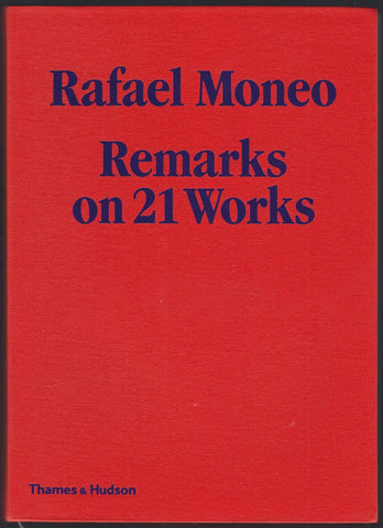 Rafael Moneo: Remarks on 21 Works - BMUS1115 - BRAR - BOO