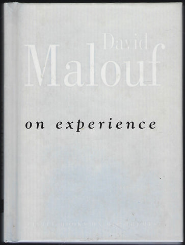 On Experience - David Malouf - BBIO655 - BOO