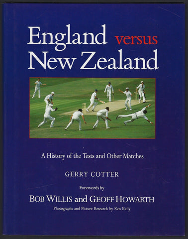 England Versus New Zealand - Gerry Cotter - BCRA856 - BOO