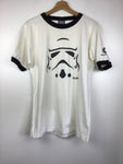 Premium Vintage Tops,Tees & Tanks - White Star Wars Graphic T'Shirt - Size M - PV-TOP175 - GEE