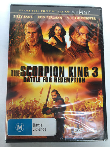 DVD - The Scorpion King 3 : Battle For Redemption - M - DVDAC44 - GEE