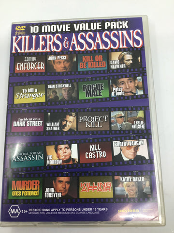 DVD - Killer Assassins - MA15+ - DVDBX512 - GEE