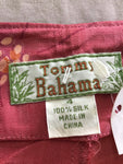 Premium Vintage Shorts & Pants - Red Tommy Bahama Silk Pants - Size 4 - PV-SHO35 - GEE
