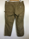 Premium Vintage Shorts & Pants - Carhartt Khaki Pants - Size 14 - PV-SHO45 - GEE