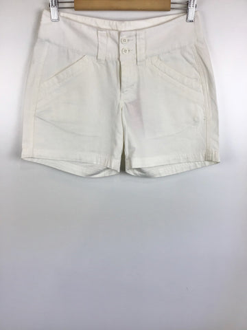 Premium Vintage Shorts & Pants - The North Face White Shorts - Size 4 - PV-SHO49 - GEE