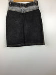 Premium Vintage Denim - Black Denim Mini Skirt - Size 5 - PV-DEN45 - GEE