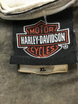 Premium Vintage Harley Davidson  - Womens Distressed Grey Harley Tank Top  - Size XL - PV-HAD28 - GEE