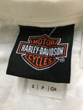 Premium Vintage Harley Davidson - White Harley Tee With Pocket - Size S - PV-HAD38 - GEE