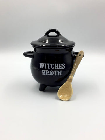 Giftware - Witches Broth Cauldron Soup Bowl  - NACCE - GEE