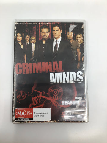 DVD Series - Criminal Minds - Season 7 - M15+ - DVDBX80 - GEE