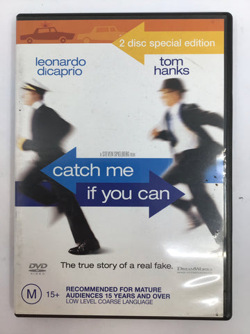 DVD - Catch Me If You Can - M15+ - DVDDR610 - GEE