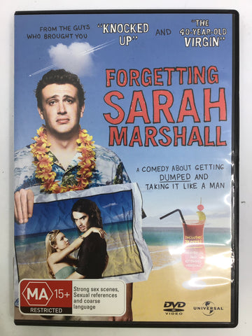 DVD - Forgetting Sarah Marshall - MA15+ - DVDCO621 - GEE