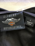 Premium Vintage Harley Davidson  - Mens Lightweight Long Sleeve Collared Shirt - Size L - PV-HAD63 - GEE