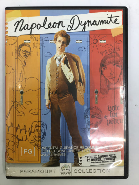 DVD - Napoleon Dynamite - PG - DVDCO631 - GEE – Lifeline Queensland