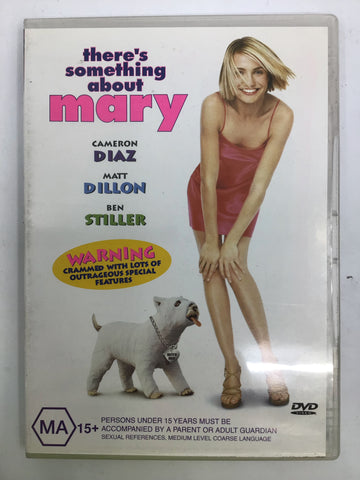 DVD -  There's Something About Mary - MA15+ - DVDCO633 - GEE