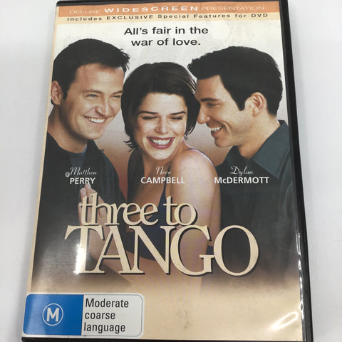 DVD - Three to Tango - M - DVDCO145 - GEE