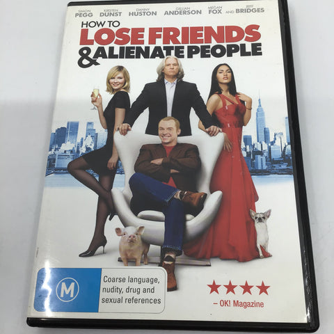 DVD - How to Lose Friends & Alienate People - M - DVDCO144 - GEE