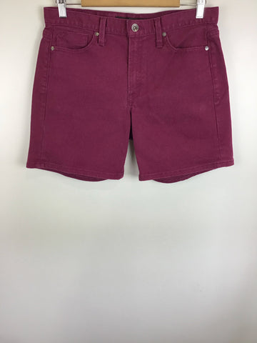 Premium Vintage Denim - Calvin Klein Maroon Shorts - Size 8 - PV-DEN89 - GEE