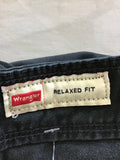 Premium Vintage Denim - Mens Wrangler Relaxed Fit Black Jeans - Size 32 - PV-DEN94 - GEE