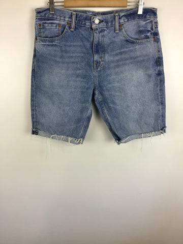Premium Vintage Denim - Mens Levi Strauss Denim Shorts - Size 33 - PV-DEN109 - GEE