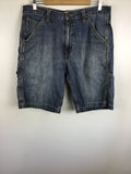 Premium Vintage Denim - Mens Carpenter Denim Shorts - Size 33 - PV-DEN113 - GEE