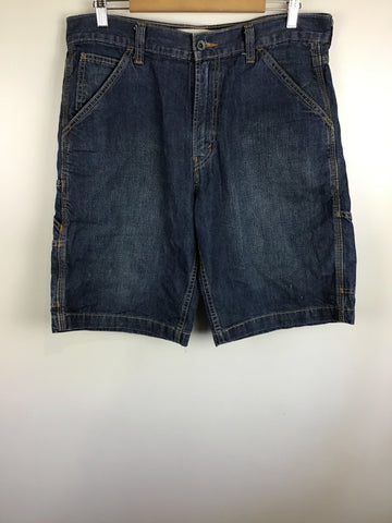 Premium Vintage Denim - Mens Levi's Carpenter Denim Shorts - Size 33 - PV-DEN115 - GEE